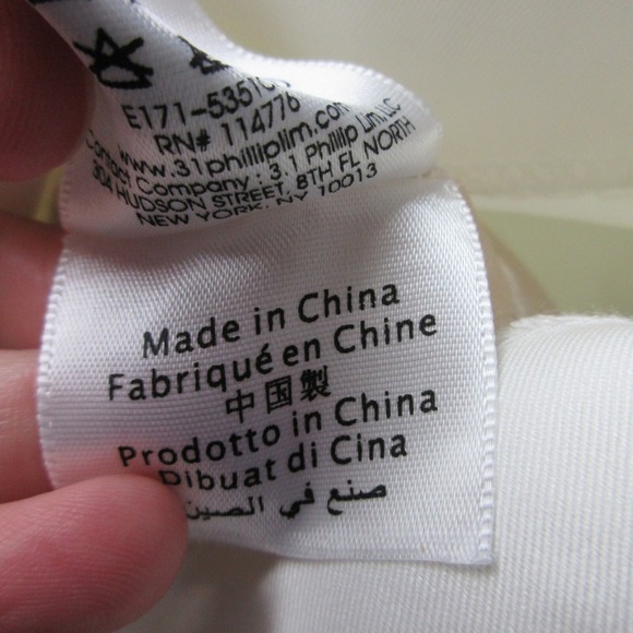 Phillip Lim Pleated Shorts 2 Ivory Cotton Blend Wide Leg High Waist Preppy 302 - Picture 5 of 14